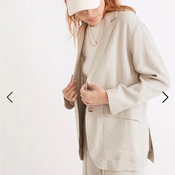 Madewell Breezewoven Larsen Blazer